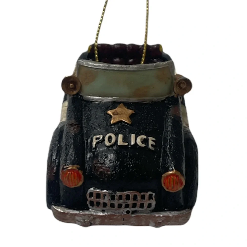Vintage Christmas Ornaments Kurt Adler Police Rare Retired Limited Collectible